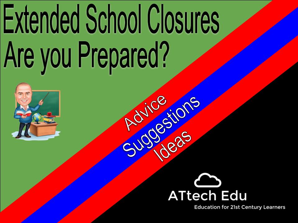 UK School Closures - Are you prepared? Advice, Suggestions and Ideas on how to get prepared.